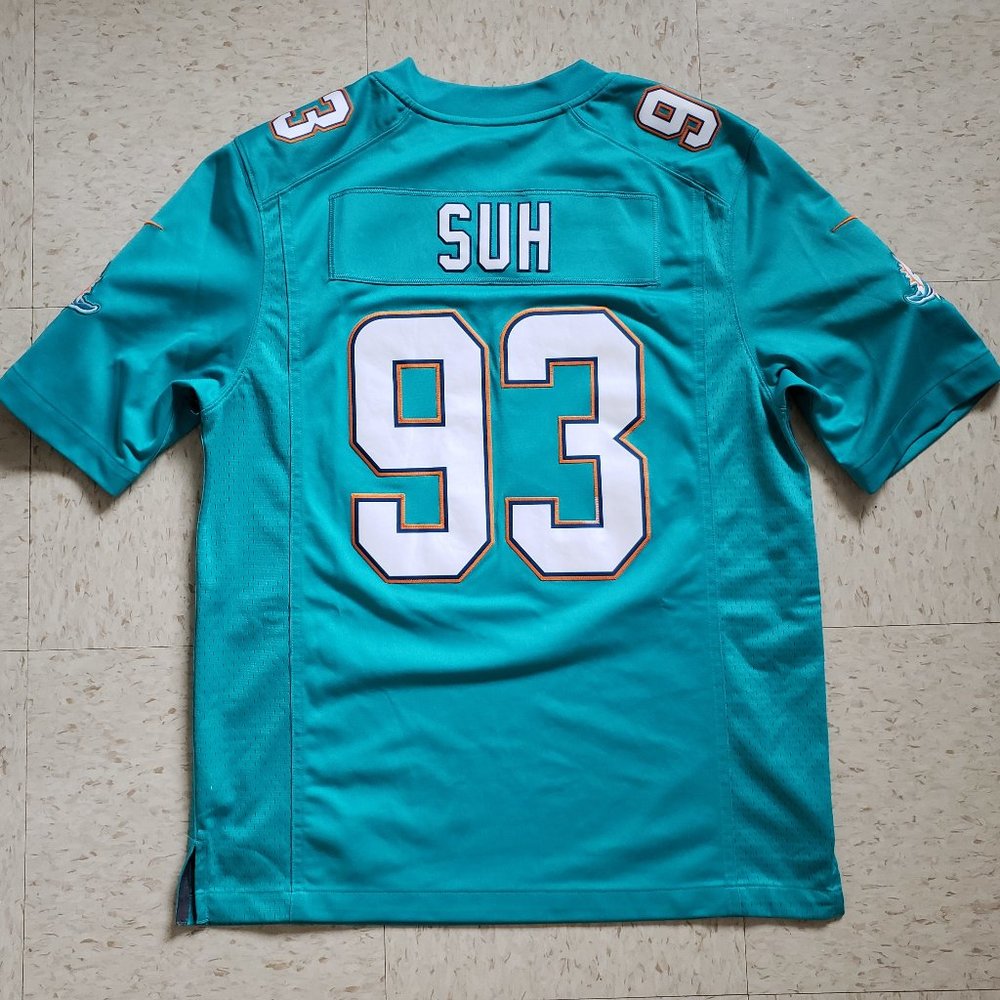 Miami Dolphins Ndamukong Suh Nike Flywire Jersey Men's Size Medium Stitc…